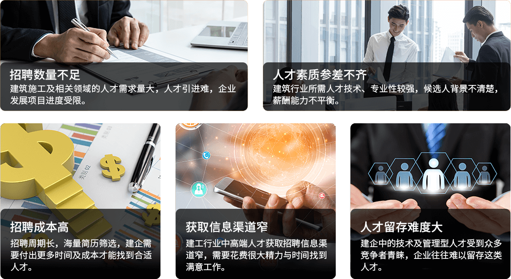 建筑行业招聘难题
